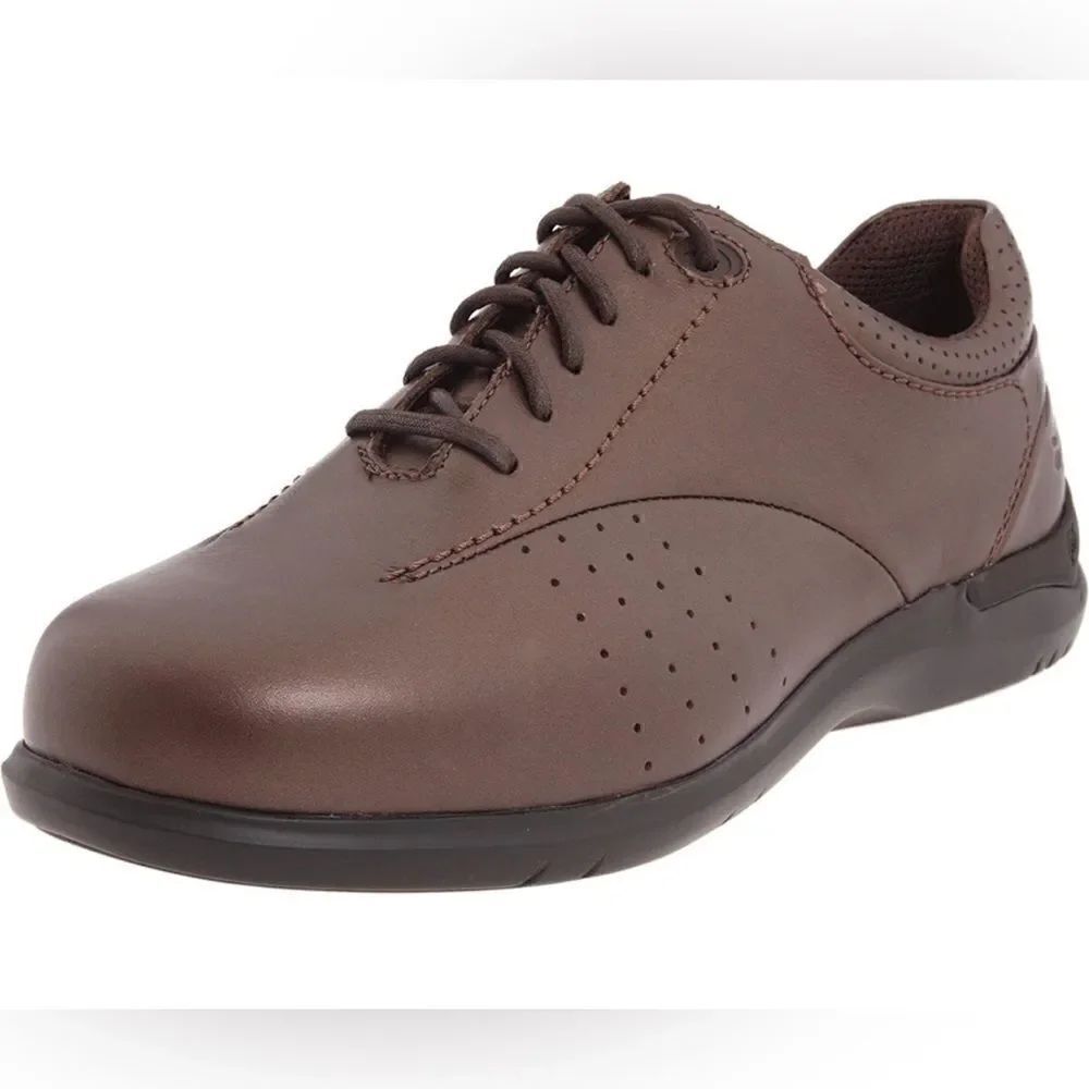 Aravon Women's WEF07BK dark brown 5 Narrow